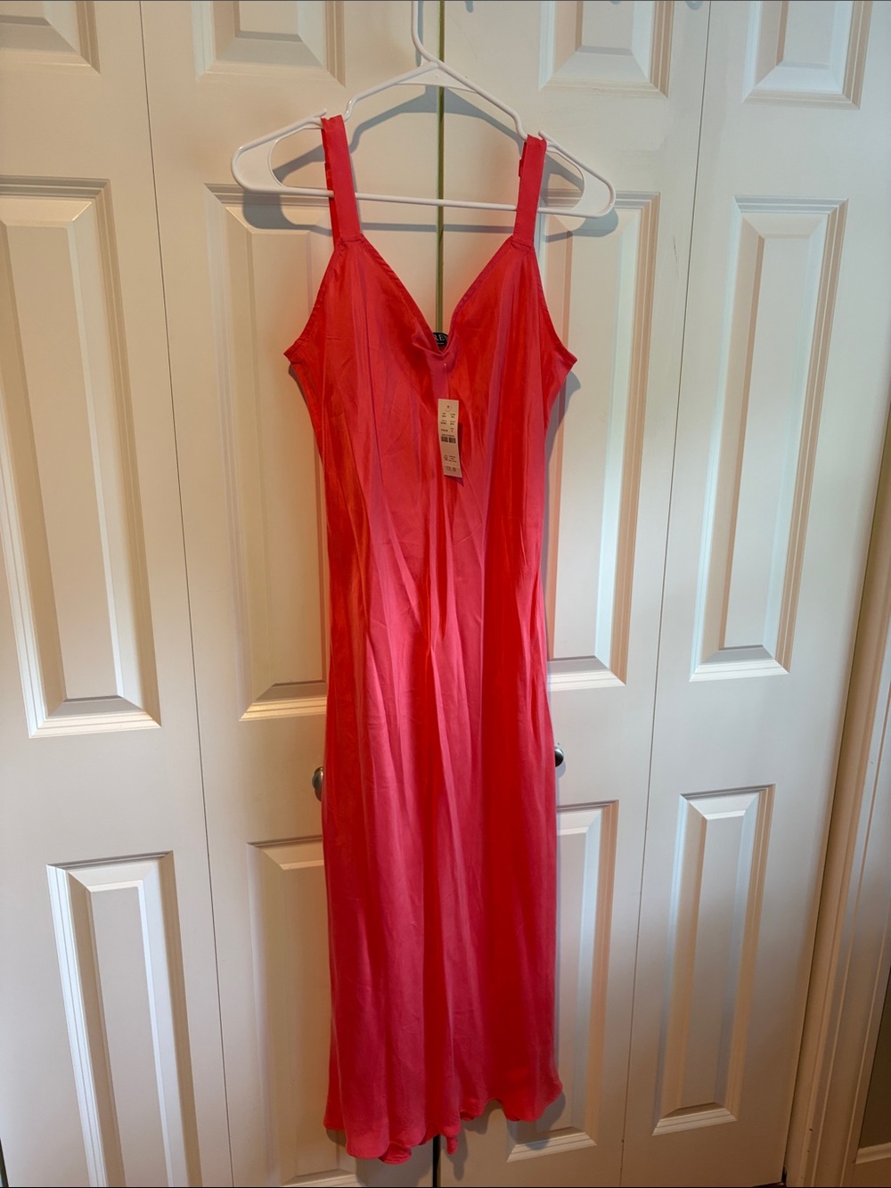 J. Crew Coral Pink Dress